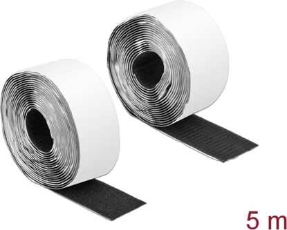 Picture of Delock Hook-and-loop tape self-adhesive L 5 m x W 50 mm black