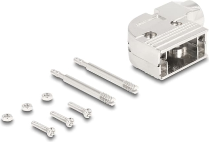 Picture of Delock Housing for D-Sub 9 pin male / female 90° angled