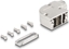 Attēls no Delock Housing for D-Sub 9 pin male / female with metal bracket 90° angled