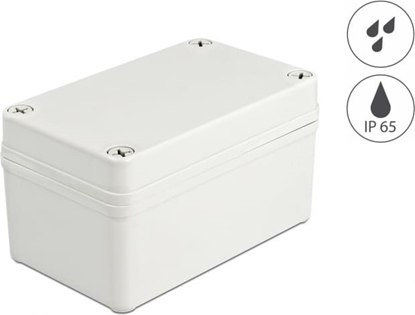 Picture of Delock Installation Housing IP65 waterproof 130 x 80 x 70 mm grey