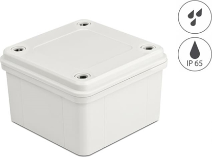 Picture of Delock Installation Housing IP65 waterproof 96 x 96 x 60 mm grey