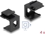 Attēls no Delock Keystone cover black with 8.0 mm hole 4 pieces