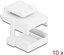 Attēls no Delock Keystone cover white for fibre couplers 10 pieces