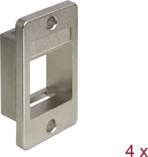 Picture of Delock Keystone Holder for cases 4 pieces