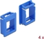 Attēls no Delock Keystone Holder for cases 4 pieces blue