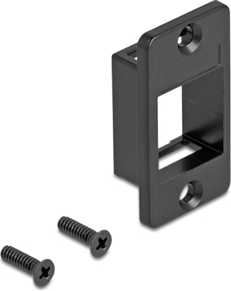 Picture of Delock Keystone Holder for cases conical black