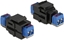 Изображение Delock Keystone module 2 pin terminalblock > terminalblock black