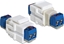 Picture of Delock Keystone Module 2 pin terminalblock > terminalblock white