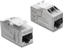 Изображение Delock Keystone Module coupler RJ45 jack to RJ45 jack Cat.6A shielded