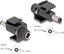 Picture of Delock Keystone Module DC 5.5 x 2.5 mm female to DC 5.5 x 2.1 mm male black