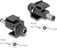 Изображение Delock Keystone Module DC 5.5 x 2.5 mm female to DC 5.5 x 2.5 mm male black