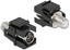 Picture of Delock Keystone Module IEC female to F female black