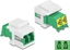 Picture of Delock Keystone Module LC Duplex female to LC Duplex female with laser protection flip inside
