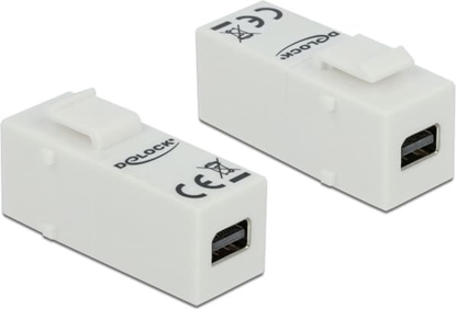 Picture of Delock Keystone Module mini DisplayPort female > mini DisplayPort female