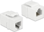 Picture of Delock Keystone Module RJ12 female > RJ12 female Cat.3 white
