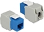 Picture of Delock Keystone Module RJ45 jack > LSA Cat.6 UTP blue