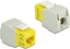 Picture of Delock Keystone Module RJ45 jack > LSA Cat.6 UTP yellow