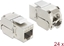 Picture of Delock Keystone Module RJ45 jack > LSA Cat.6A STP 24 pieces