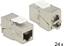 Picture of Delock Keystone Module RJ45 jack > LSA Cat.6A STP compact 24 pieces