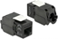 Picture of Delock Keystone Module RJ45 jack > LSA Cat.6A UTP black