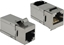 Picture of Delock Keystone Module RJ45 jack > RJ45 jack Cat.6 90°
