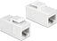 Attēls no Delock Keystone Module RJ45 jack > RJ45 jack Cat.6 UTP white