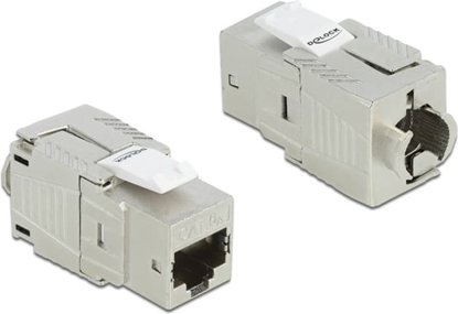 Picture of Delock Keystone Module RJ45 jack Cat.6A toolfree