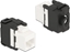 Attēls no Delock Keystone Module RJ45 jack to LSA Cat.6A 180° toolfree