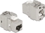 Attēls no Delock Keystone Module RJ45 jack to LSA Cat.6A 180° toolfree metal