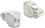 Picture of Delock Keystone Module RJ45 jack to LSA Cat.6A 45° angled connector, shielded, 180° cable routing tool-free metal