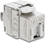 Picture of Delock Keystone Module RJ45 jack to LSA Cat.6A shielded tool-free with dust protection cap