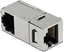 Picture of Delock Keystone Module RJ45 jack to RJ45 jack Cat.6A 90° angled