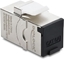 Attēls no Delock Keystone Module RJ45 jack to RJ45 jack Cat.6A with dust cover