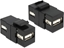 Attēls no Delock Keystone Module USB 2.0 A female > USB 2.0 A female black