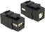 Picture of Delock Keystone Module USB 2.0 A female > USB 2.0 B female black