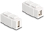 Изображение Delock Keystone Module USB 2.0 Type-A female to USB 2.0 Type-B female can be installed on both sides white