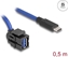 Изображение Delock Keystone Module USB 5 Gbps A female to USB Type-C™ male with cable