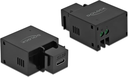 Picture of Delock Keystone Module USB Type-C™ Charging Port 2.1 A black