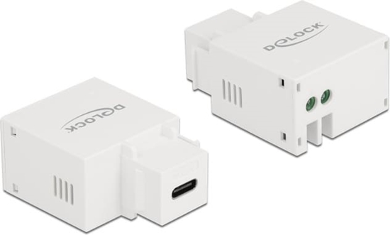 Picture of Delock Keystone Module USB Type-C™ Charging Port 2.1 A white