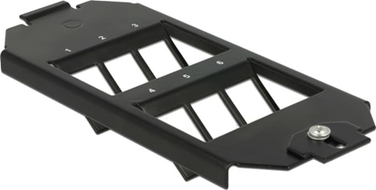 Picture of Delock Keystone Mounting 6 Port for floor tank