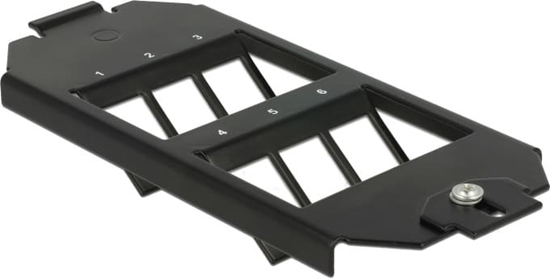 Picture of Delock Keystone Mounting 6 Port for floor tank