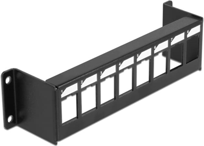 Attēls no Delock Keystone Mounting Panel 8 Port surface mount