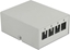 Attēls no Delock Keystone Patch Panel 4 Port grey