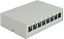 Attēls no Delock Keystone Patch Panel 8 Port grey