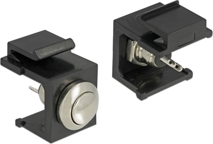 Picture of Delock Keystone Push-button black