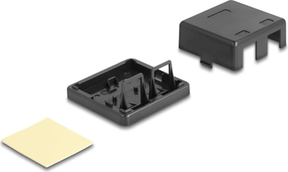Picture of Delock Keystone Surface Mounted Box 2 Port black