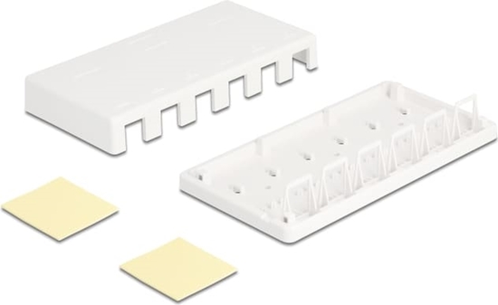 Picture of Delock Keystone Surface Mounted Box 6 Port
