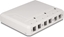 Attēls no Delock Keystone Surface Mounted Box 6 Port for fiber optic and network white