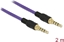 Picture of Delock Klinkenkabel 3,5 mm 4 Pin Stecker > Stecker 2 m violett