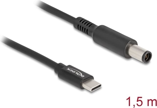 Picture of Delock Laptop Charging Cable USB Type-C™ male to Dell 7.4 x 5.0 mm male